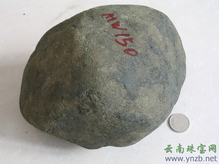 莫湾基赌石, 老场口翡翠毛料  - 点击看大图
