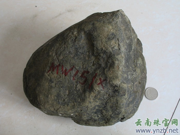 莫湾翡翠毛料, 缅甸莫湾场口, 赌石  - 点击看大图