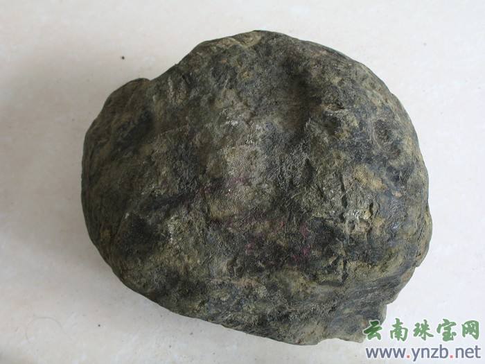 莫湾基赌石, 老场口翡翠毛料  - 点击看大图