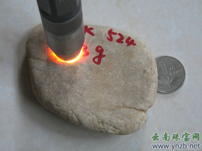 赌石, 老场口赌石, 达摩砍 缅甸翡翠毛料