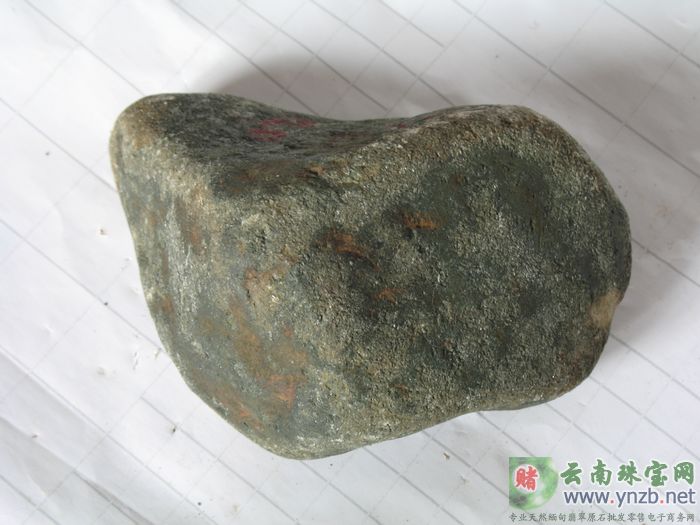 赌石, 老场口赌石, 莫湾基场口赌石 MWJ527 -- 点击查看大图