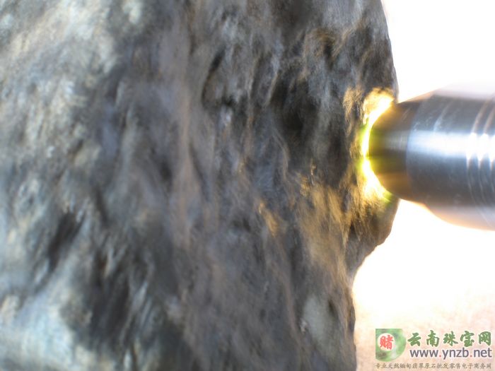 翡翠, 赌石, 莫湾基, MWJ556翡翠原石 -- 点击查看大图