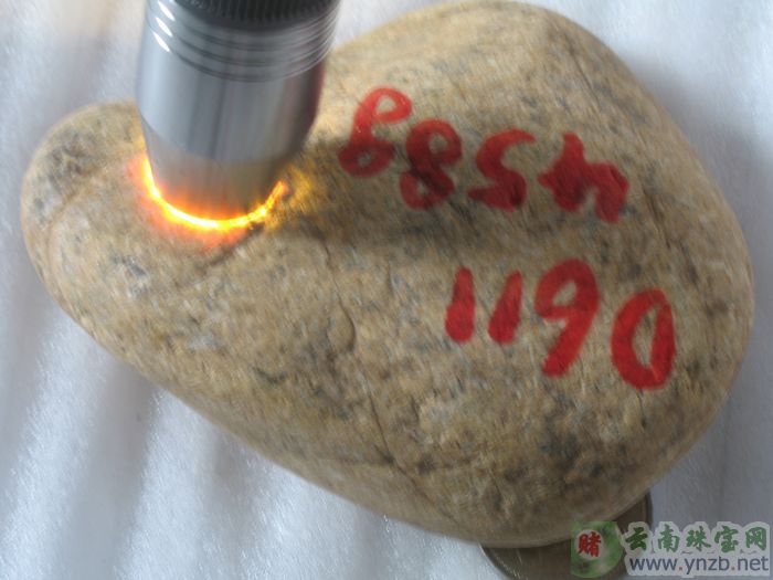 翡翠, 赌石, 达摩坎/大马坎, D611翡翠原石 -- 点击查看大图