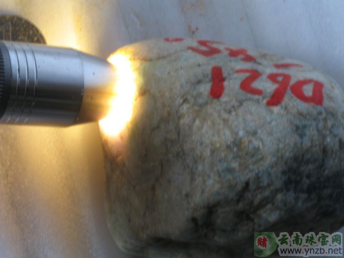 翡翠, 赌石, 达摩坎/大马坎, D621翡翠原石 -- 点击查看大图